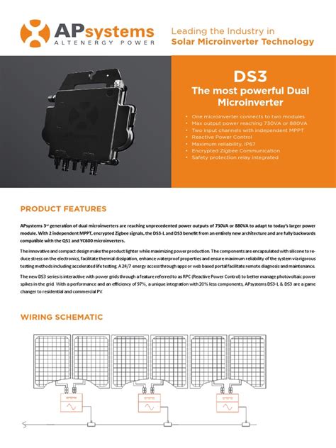 ap systems ds3 datasheet.